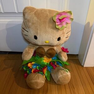 Excellent condition rare special edition hello kitty hawaiian tan build a bear